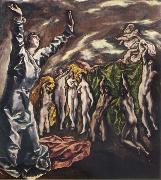 El Greco The Vision of St.John France oil painting artist